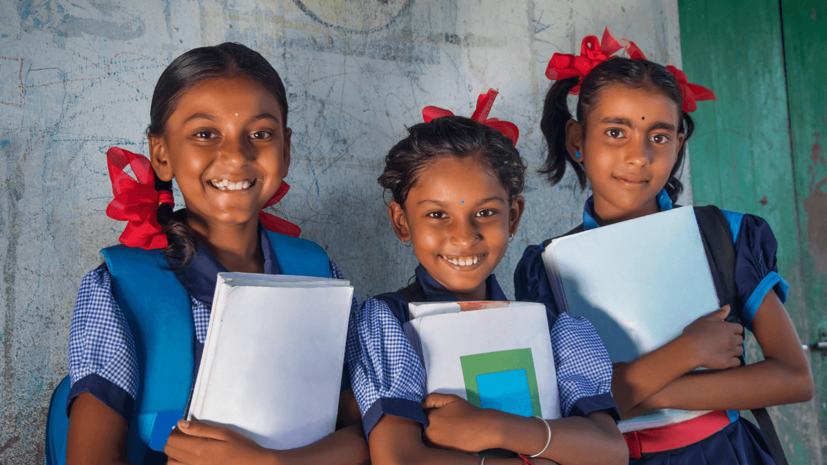 Children learning together